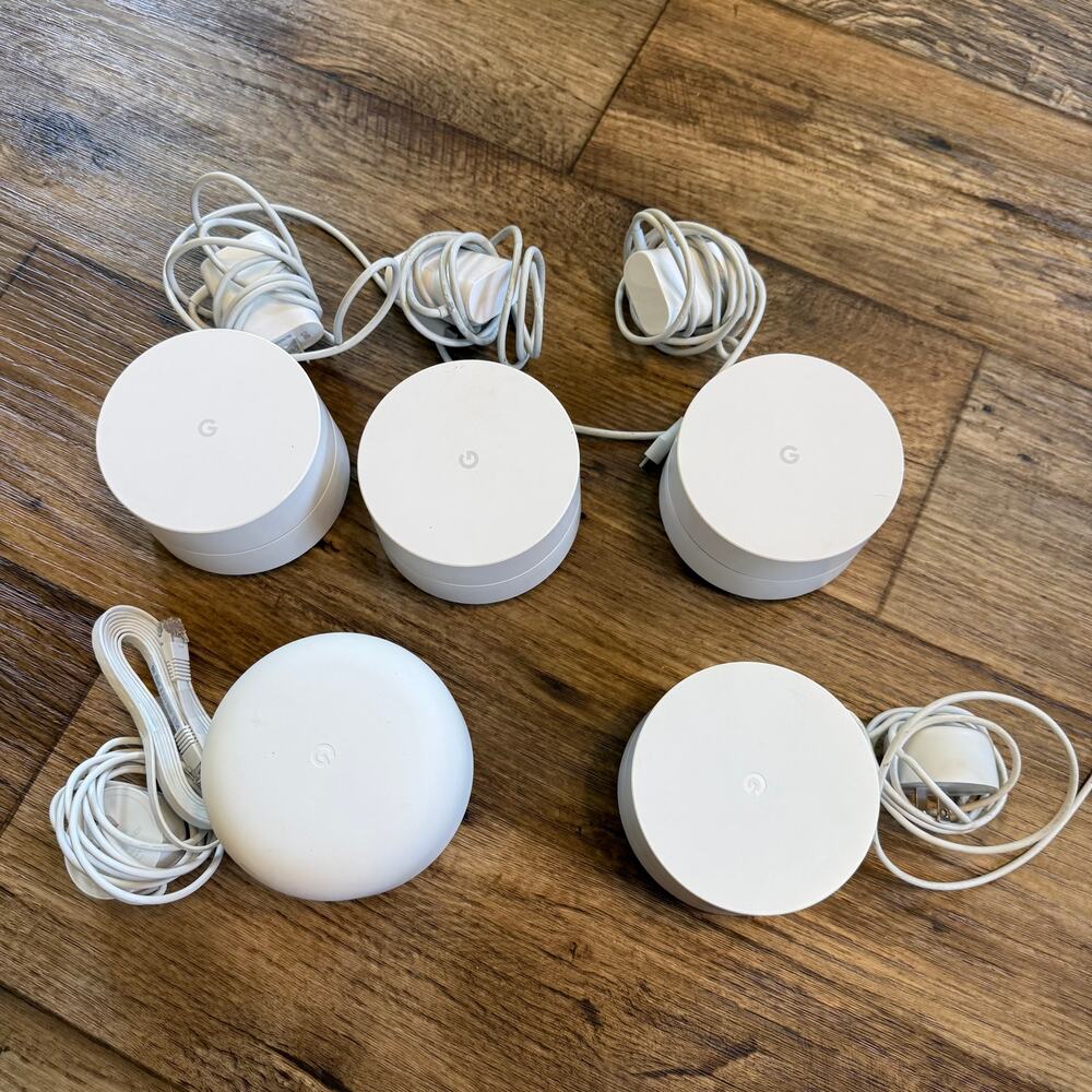 Google Wireless Mesh Routers Bundle of 5